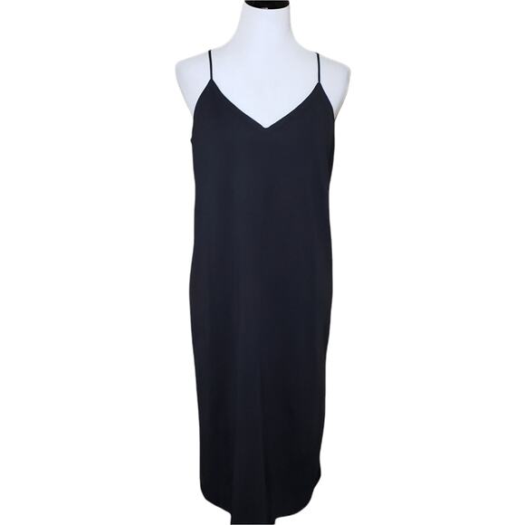 Vintage 80s Slip Dress Jacket Co-ord Set Size 14 - Picture 3 of 12